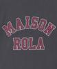 ROLAROLA Maison De Rola Pigment T-Shirt Charcoal