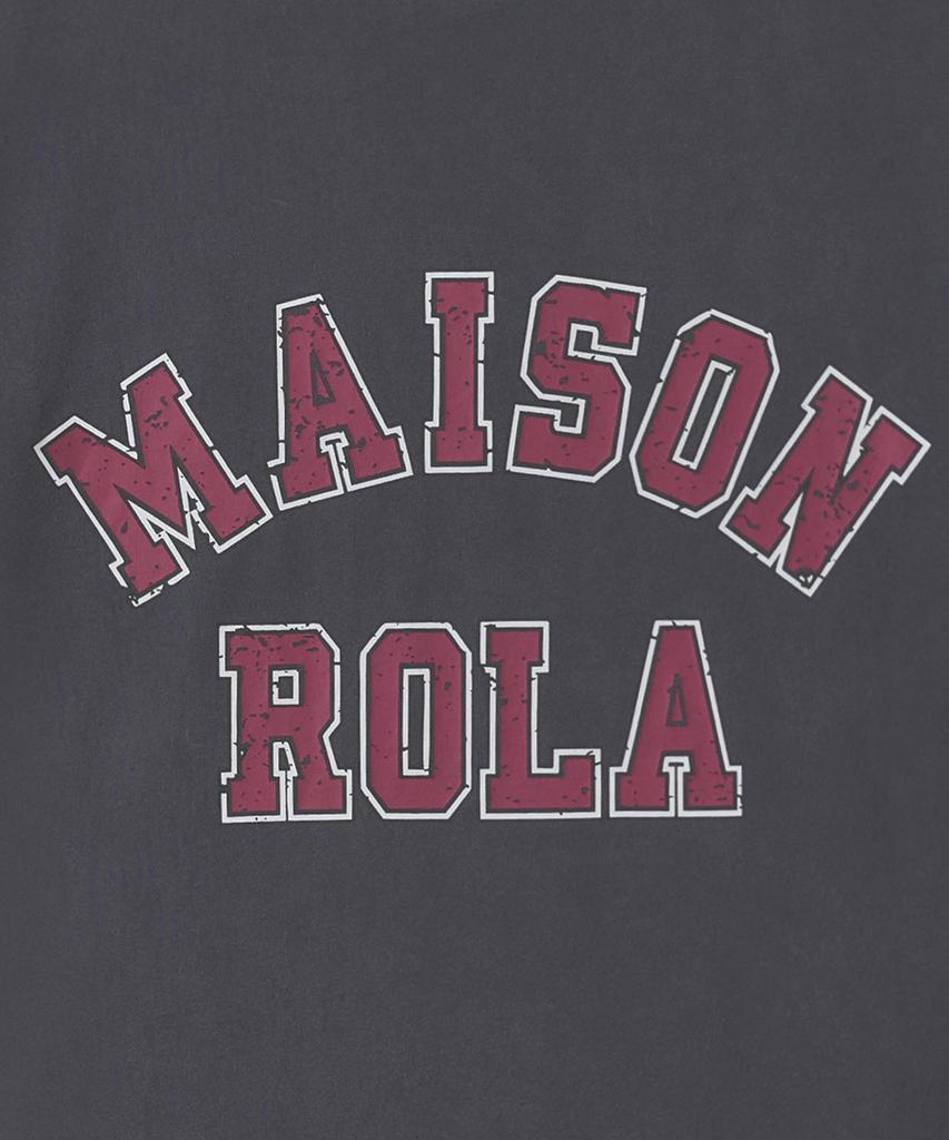 ROLAROLA Maison De Rola Pigment T-Shirt Charcoal
