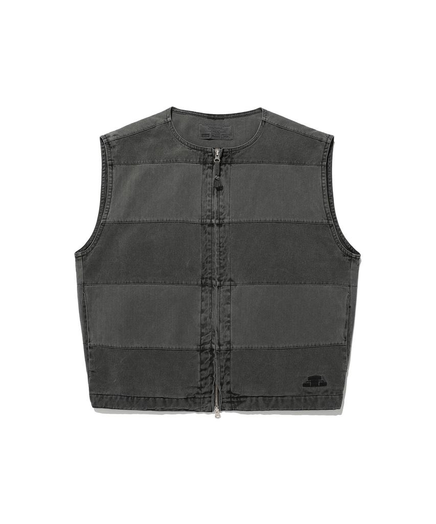 Niceghostclub Ffats Garments Dyed Vest_Black(Ng2Esub990A)