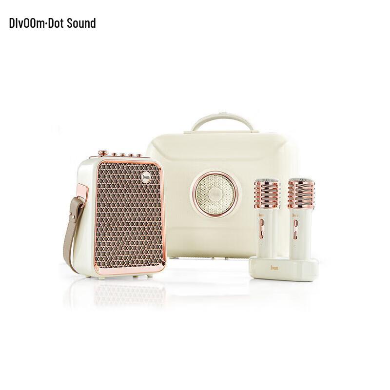 

Dianyin Karaoke Bluetooth Speaker Set with Dual Mics