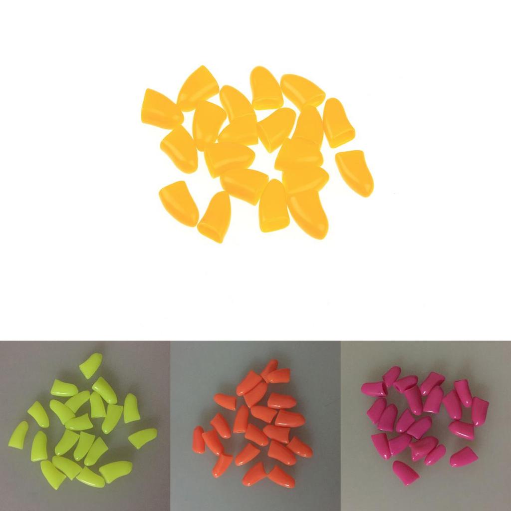 Durable And Cute 20pcs Pet Dog Cat Nail Caps For Safe Claw Protection And Clean Paws