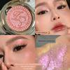 Summer Tea! New Product Xunfit Triple-Layer Color-Changing Eyeshadow Single Palette for High-Gloss Highlight and Dazzling Shine