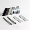 1Pc Metal BMW Grille M Badge Clip Foot Fixed Modification Logo Decorative Sticker For BMW M1 M2 M3 M4 M5 M6 M7 M8 Accessories CG0