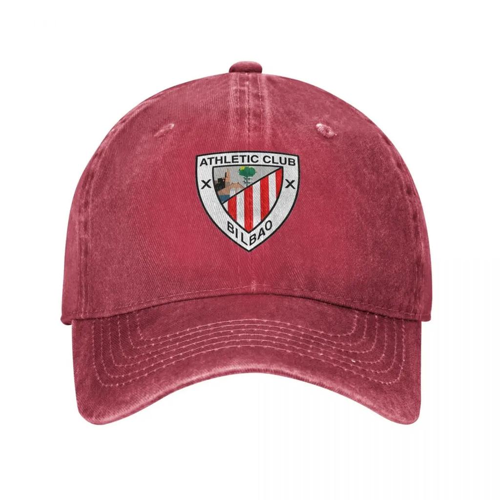 A-Athletic Bilbao Club Baseball Cap Classic Distressed Washed Spain Espana Headwear Unisex Style Outdoor Running Golf Caps Hat