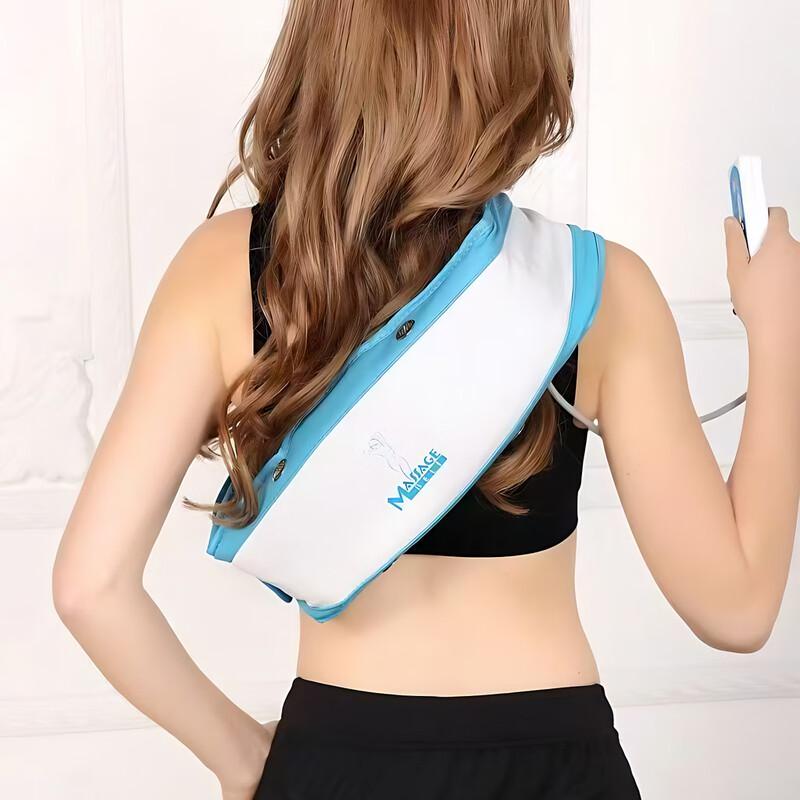 Vibrierender beheizter Bauchmassagegürtel