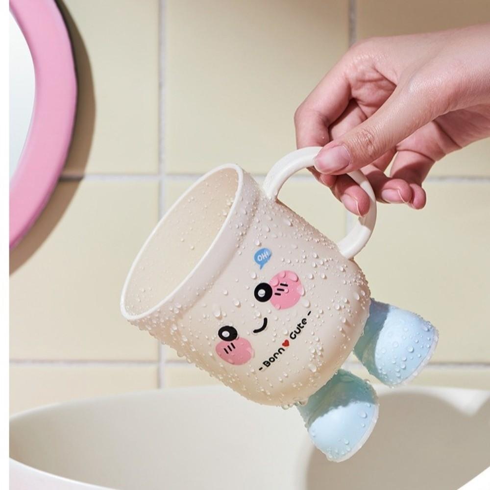 PP Couple Toothbrush Cup Lovely Rinse Cup Bathroom Supplies Mouthwash Cup Bathroom