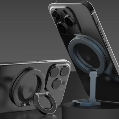 For MagSafe Double Sided Magnetic Phone Ring Holder For iPhone 17 16 Cellphones Stand Phone Accessories Support Telephone Grip