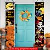2pcs Halloween & Chinese New Year Photo Booth Door Couplet Red #8746