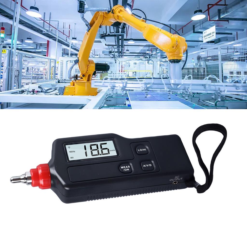 Digital Vibration Meter High Accuracy Multifunctional Vibrometer Acceleration Sensor Gauge