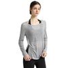 Yoga clothes blouse women's autumn new loose and thin sports top breathable running pilates training fitness clothes