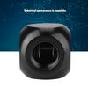 Spherical G1 4 Inner Thread Brass 3 Way PC Water Cooling Tube Connector Fitting Adapter