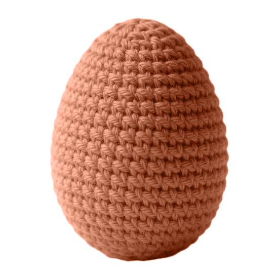 Dekorative påskeegg Håndvevde Pastell Strikkede Påskeegg 2,36 Tommer Gjenbrukbare Vårdekorasjoner for DIY Kurver Pynt Borddekorasjon