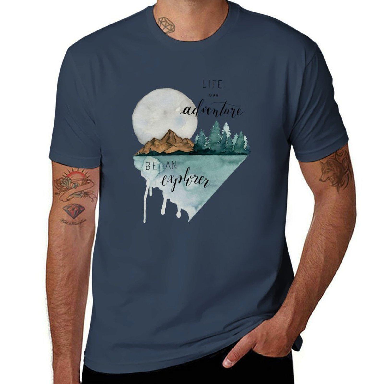 Life Is An Adventure Tshirt Breathable Sportswear Tshirt For Unisex S
