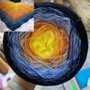 300g/pcs Colorful Pure Cotton Cake Gradient Cotton Rainbow DIY Scarf Shawl Skirt Wool Yarn Crochet