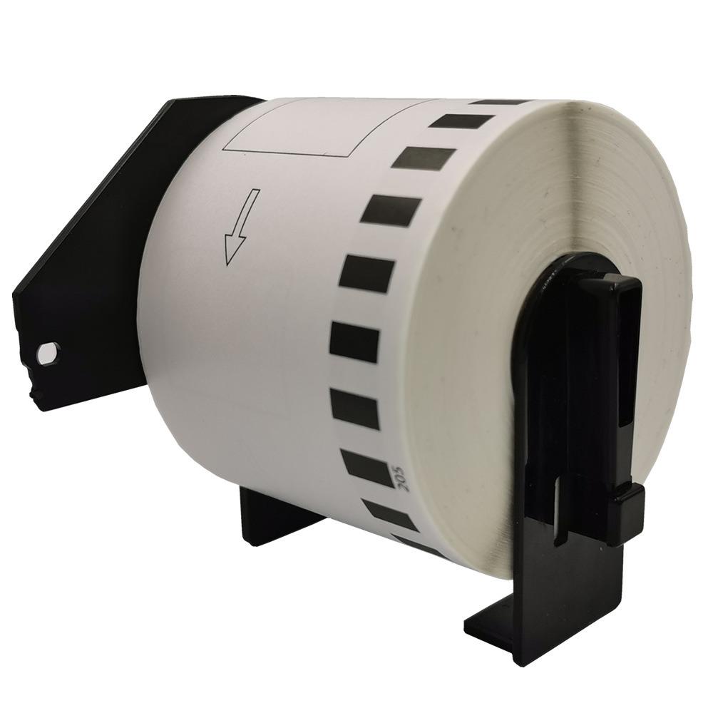 

Printed Clearly Thermal Paper 62mm*30.48m Label Printer White Paper Home/Office with Bracket