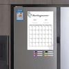 Multi-Style Magnetic Message Board: Wipeable Refrigerator Whiteboard Sticker