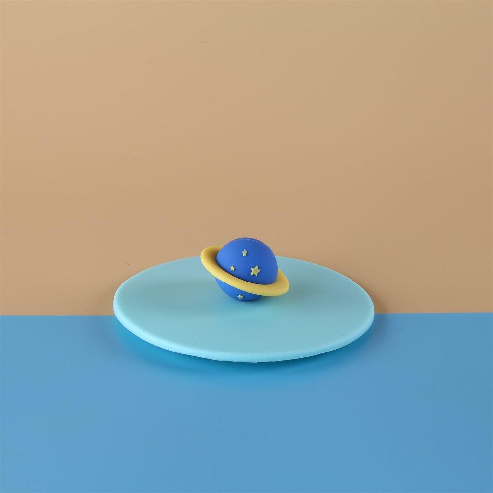 Universal Sandblasted Thickened Silicone Cup Lid - Dust-proof Design - Cute Star-shaped Food-grade Cup Lid