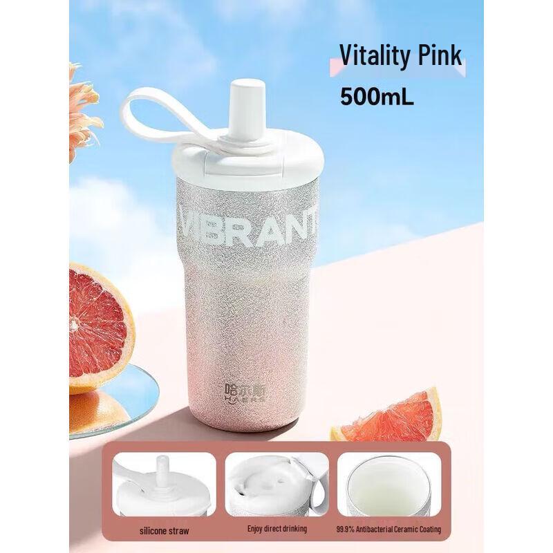 

HAERS Starry Stainless Steel Straw Cup