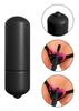 Fetish Fantasy Series - Vibrating Strap-On Dildo Set 18.4 Cm Black