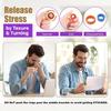 Kids Spinning Sensory Ring Set, Gyro Fidget Spinner Toy, Rotating Sensory Finger Stress Relief Toy for Children