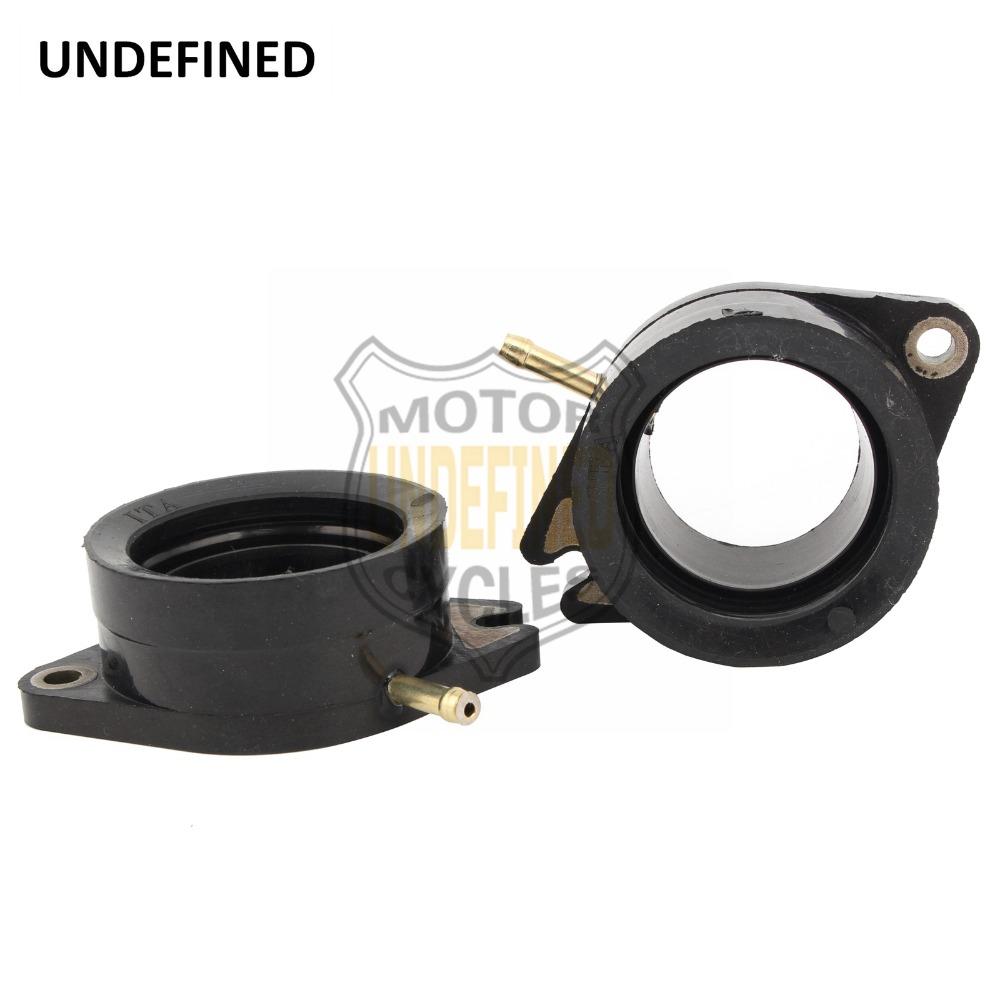 2pcs Motorcycle Carburetor Intake Manifold Adapter For YAMAHA XV700 XV750 XV920 Virago VIRAGO 1100 XV1100 XV 700 750 920 1000