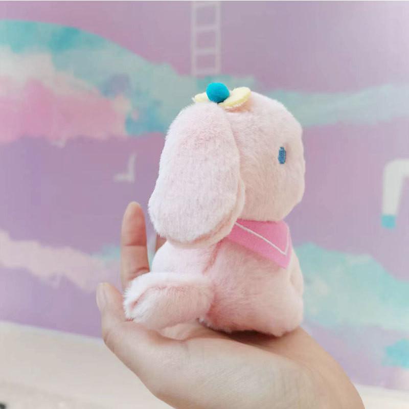 Adorable Plush Dog Keychain Cute Stuffed Animal Toy Creative Plush Doll Pendant