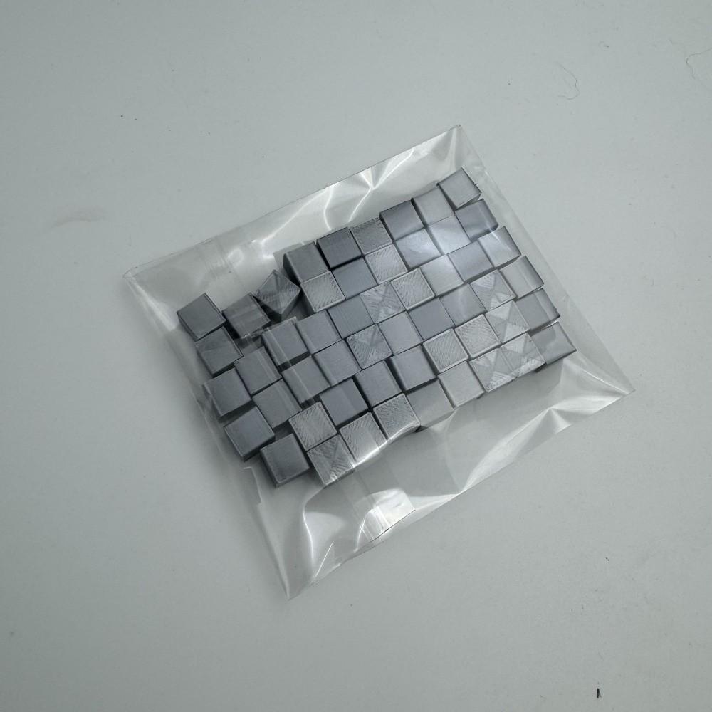 Tapping Bean PLA Knock Bean PLA Material Pixel Blocks DIY Craft Kits Creative Play