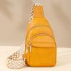 Großhandel Neue High-End Weiche Ledertextur Vintage Damen Vielseitige Outdoor Umhänge Brusttasche für Stilvolles Täglich