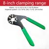6/8In Multifunctional Adjustable Universal Wrench With Chrome Craftsman Wrench Grip Multifunctional Repair Hand Tool