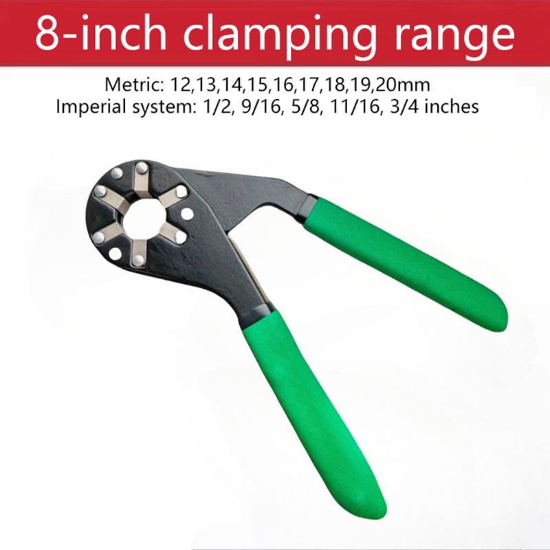6/8In Multifunctional Adjustable Universal Wrench With Chrome Craftsman Wrench Grip Multifunctional Repair Hand Tool