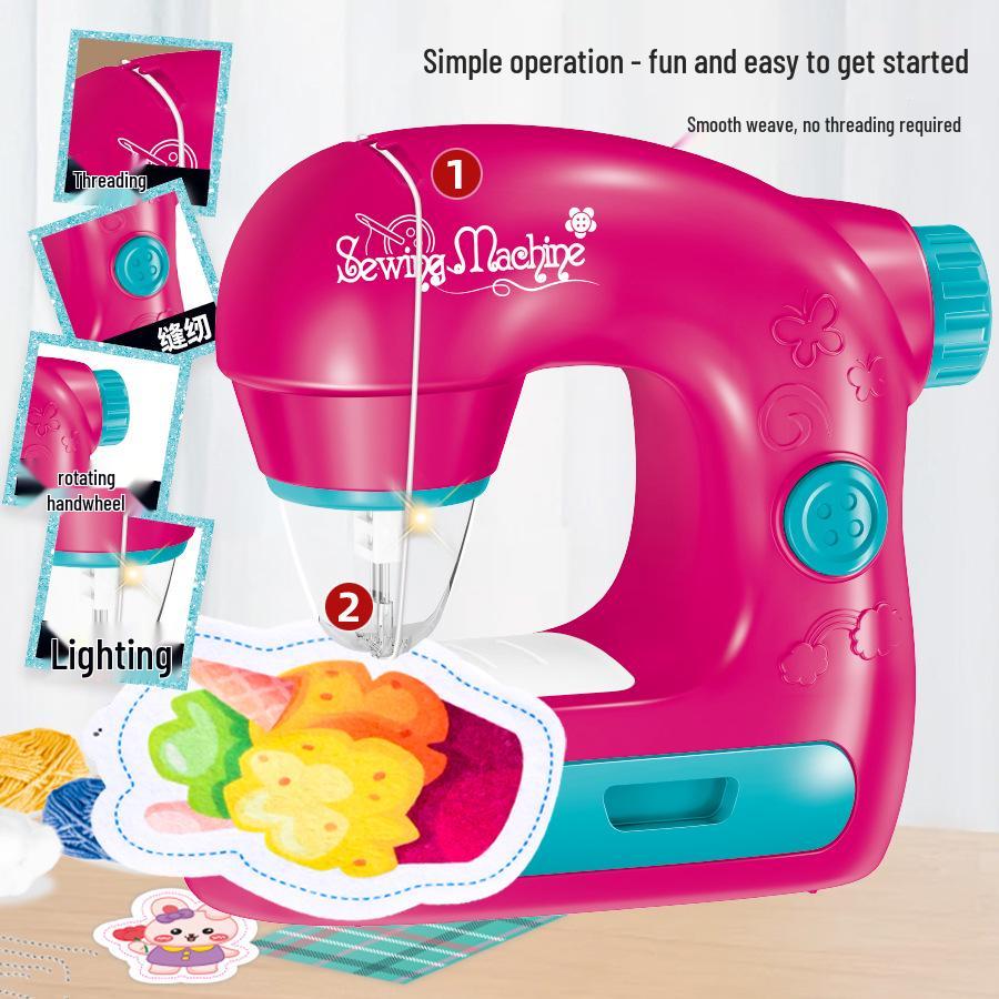 Elektrische Nähmaschine für Kinder zum Spielen und Basteln