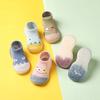 1 pár kompaktných tenisiek na prvú chôdzu s časticovým dizajnom Vzdelávacia obuv na nácvik prvej chôdze pre batoľatá
