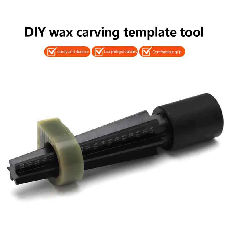 Wax Ring Sizer Mandrel Inner Wax Tube Cutter Enlarge Holes Of Carving Ring Molds Wax Pip Knife Jewelry Casting Tool