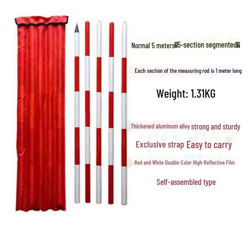 Kaisa Aluminum Alloy Sectional Measuring Pole