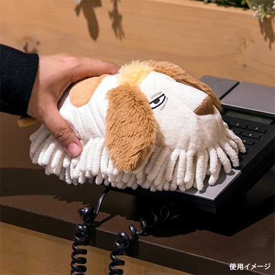 BENELIC Moving Castle Hem Mop Plush Studio Official Bandai Merchandise Howl's Toy, Ghibli,