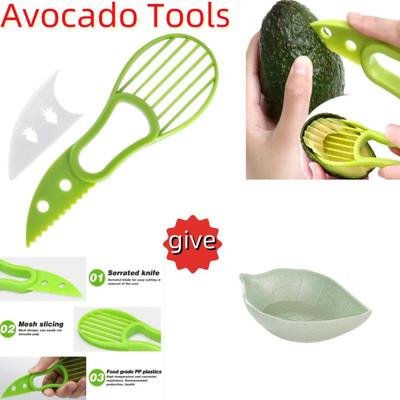 3 in 1 Multifunktions-Avocadoschneider, Avocadoentkerner, Avocadoschneider, Küchenhelfer gratis