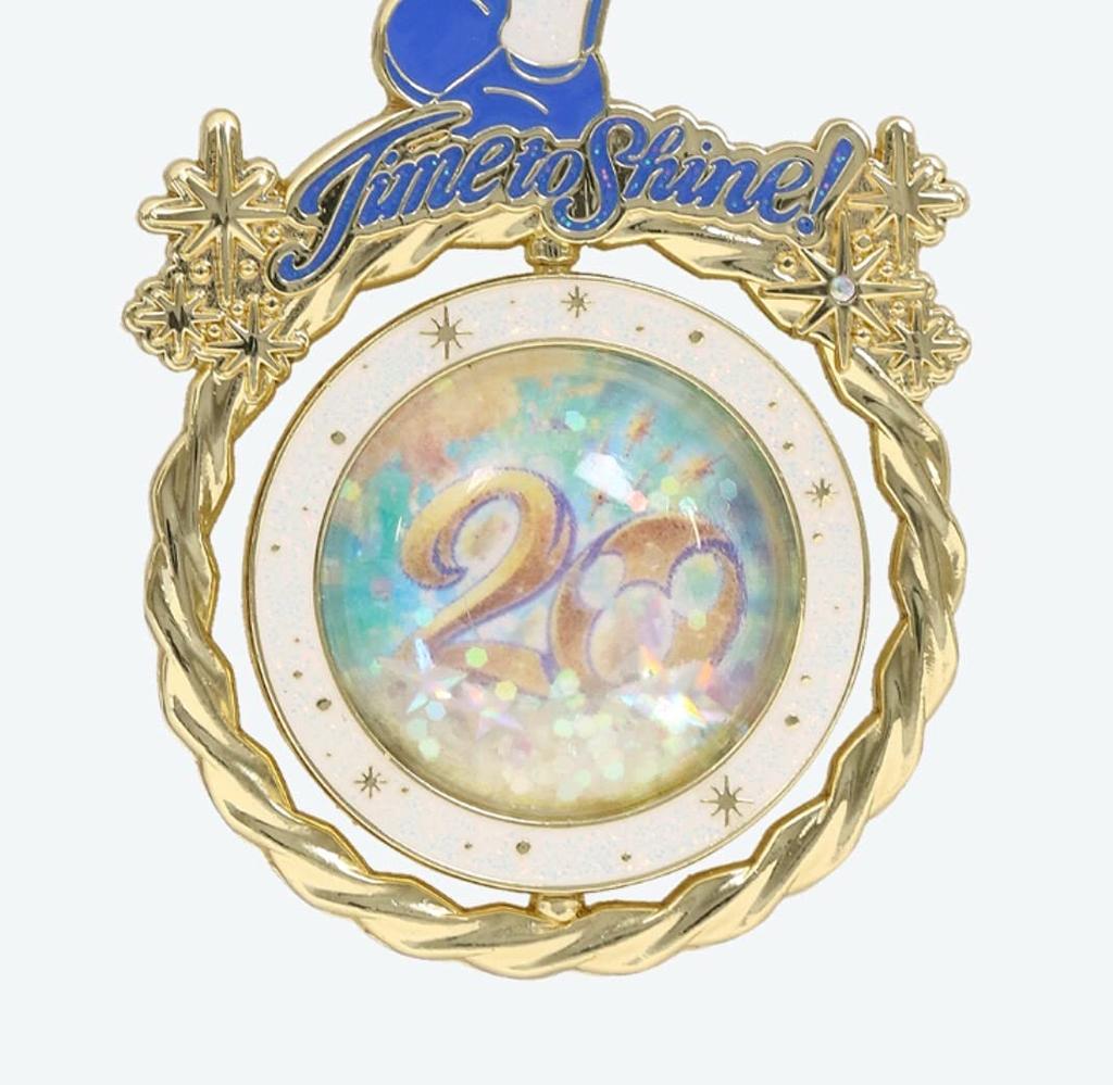DisneySea 20th Anniversary Mickey Keychain Time to Shine Tokyo Disney Resort Mickey Mouse Special Goods Keychain