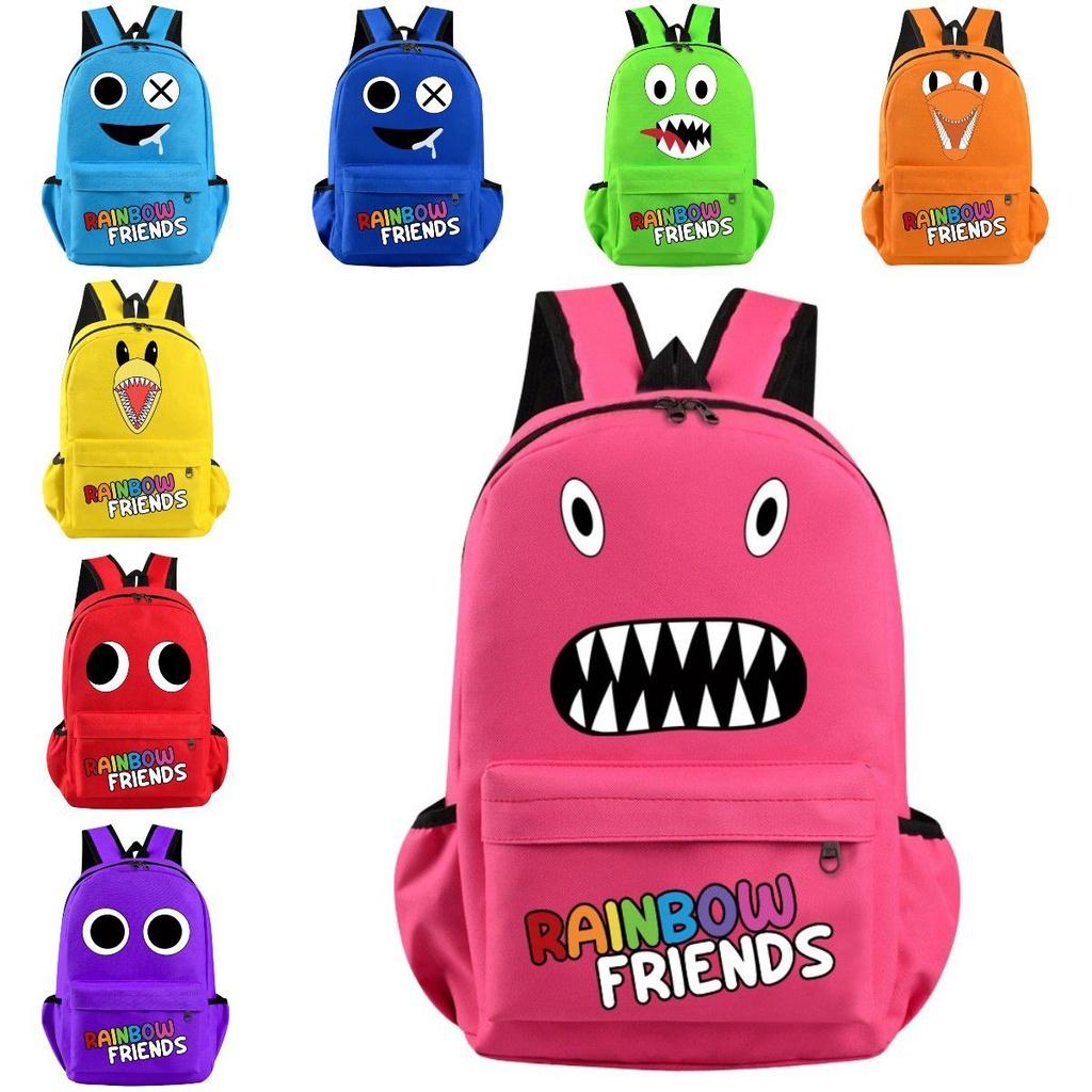 Roblox Rainbow Friends Large Capacity Backpack For Travel School And More