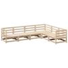 VidaXL Salon de jardin 6 pcs bois de pin massif 3299452