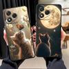 Coque de téléphone Étui pour Honor 200 400 Lite X7 X6 Magic5Lite X5b X9a 90 8X 70 X8 Chat Mignon