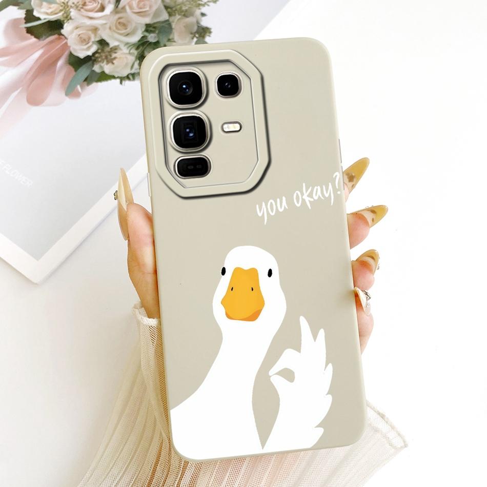 For Infinix Note 50 Pro+ Cute Cat Flower Cartoon Phone Case For Infinix Note 50 Pro Plus X6856 Shockproof Soft Silicone Bumpers