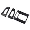 US Carbon Fiber Trim AC Outlet Control Vent Sticker Interior Cover for BMW 3 4