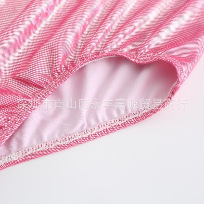 Girls Shiny Ballet Dance Gymnastics Leotard Tutu Dress Performance Outfit Set