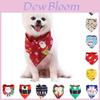 Encantador Bandana de Natal para Cão Reversível Triângulo Babador Cachecol Para Animais de Estimação Grandes