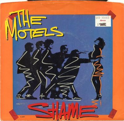 Disc de 7 inch MOTELS - Shame B5497 Capitol Records 1985 Canada Rock Folosit