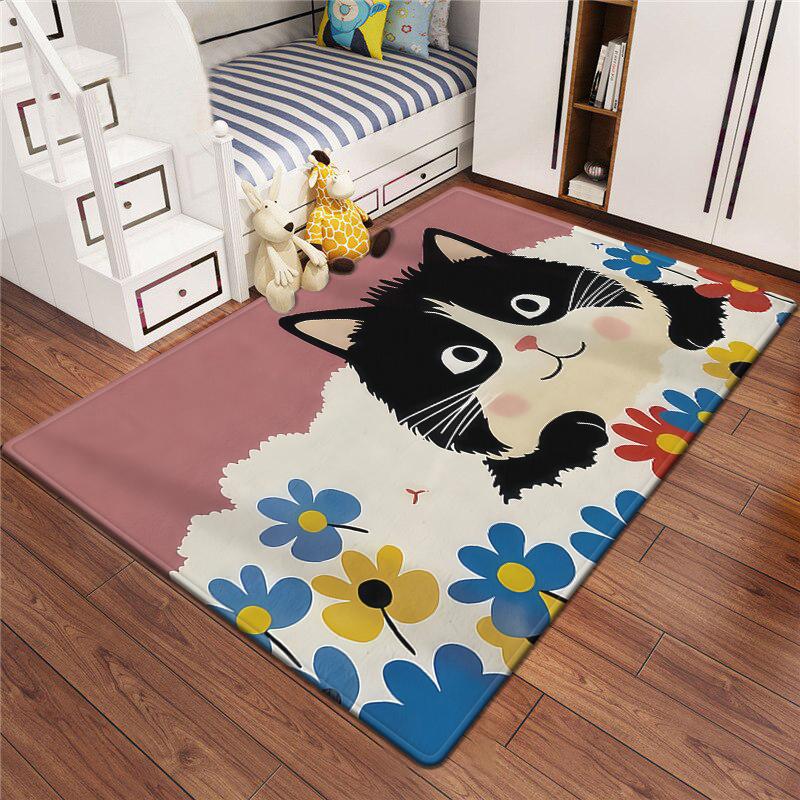 Cartoon Carpet Anime Rug Living Room Bedroom Large Carpet Bathroom Floor Mat Kitchen Door Mat Children's Room Home Decoration
