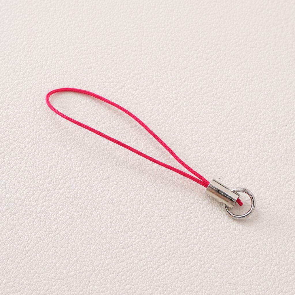 10Pcs/pack Polyester Phone Strap Lobster Clasp Phone Strap Doll String Keychain Phone Lanyard