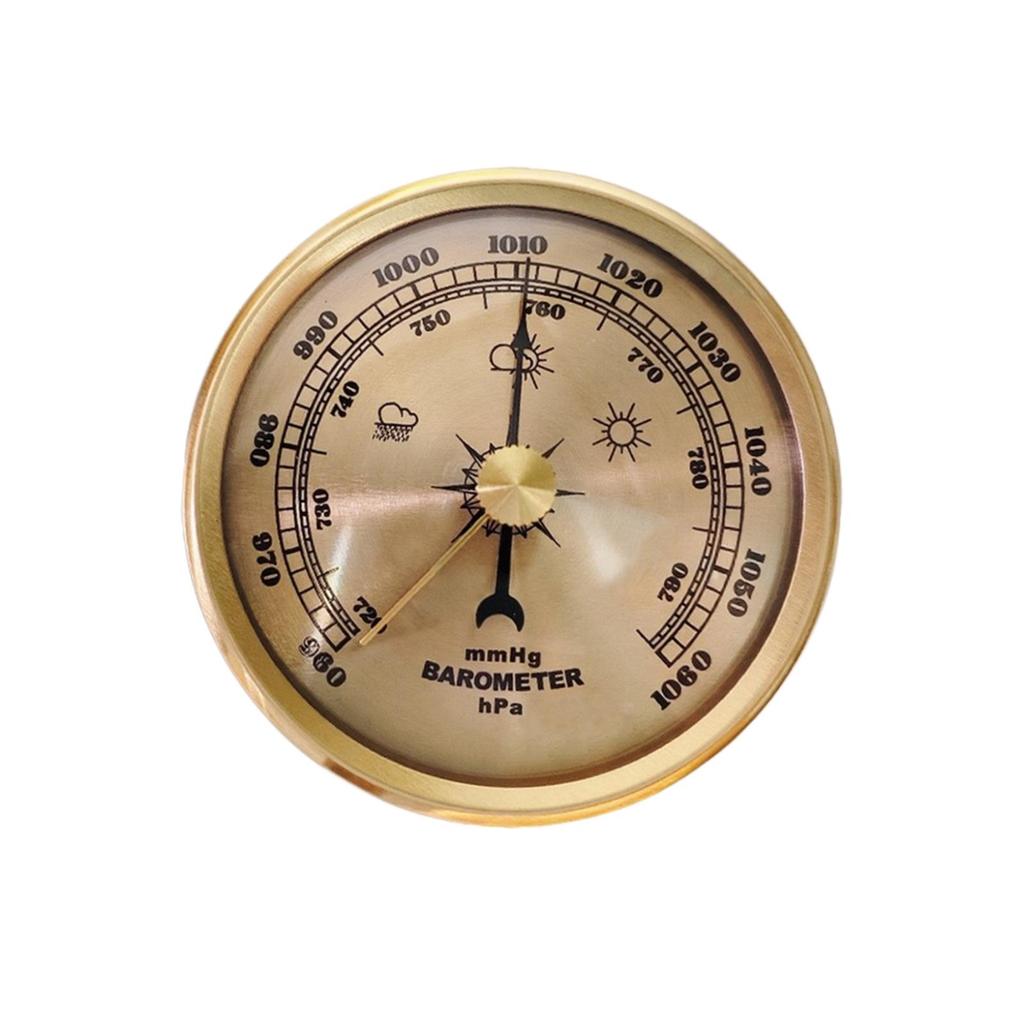 Analog Pressure Gauge Vintage-Inspired for Home Decor, Workshop