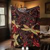 1PC Aboriginal Art Blanket Vibrant Dot Soft Comfortable All Seasons Perfect Sofa Office Travel Home Gift Idea