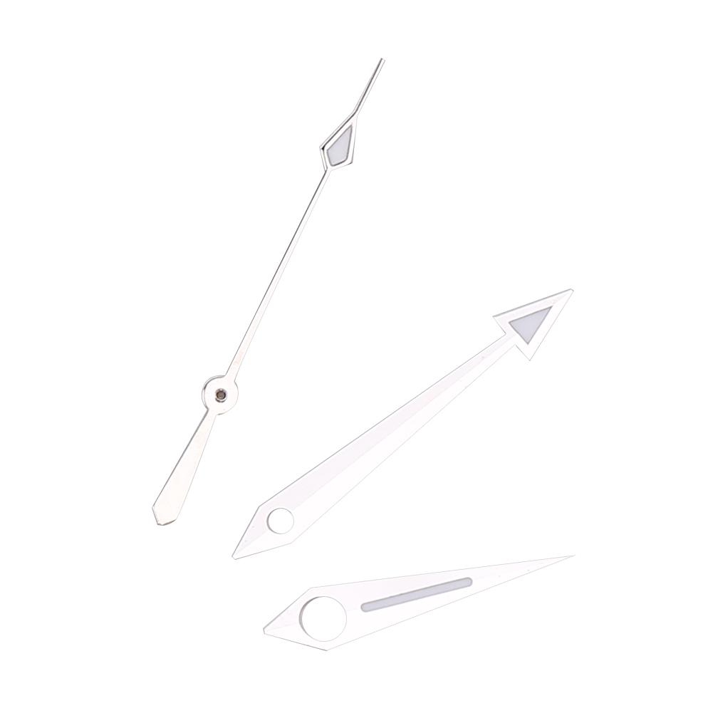 Men Watch Hour Minute Second Hands Watch Needles Fit for ETA2824 Movement Silver